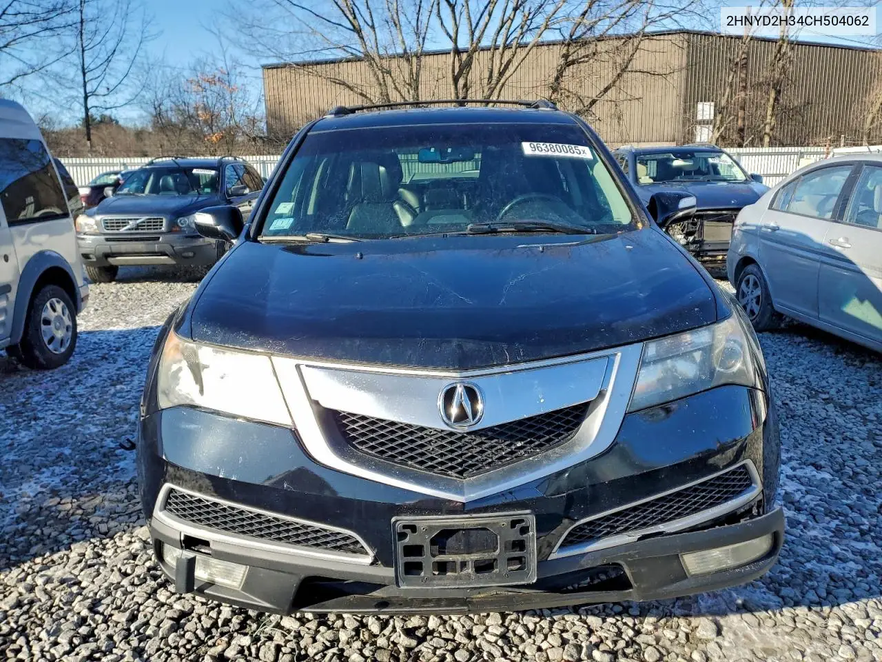 2HNYD2H34CH504062 2012 Acura Mdx Technology