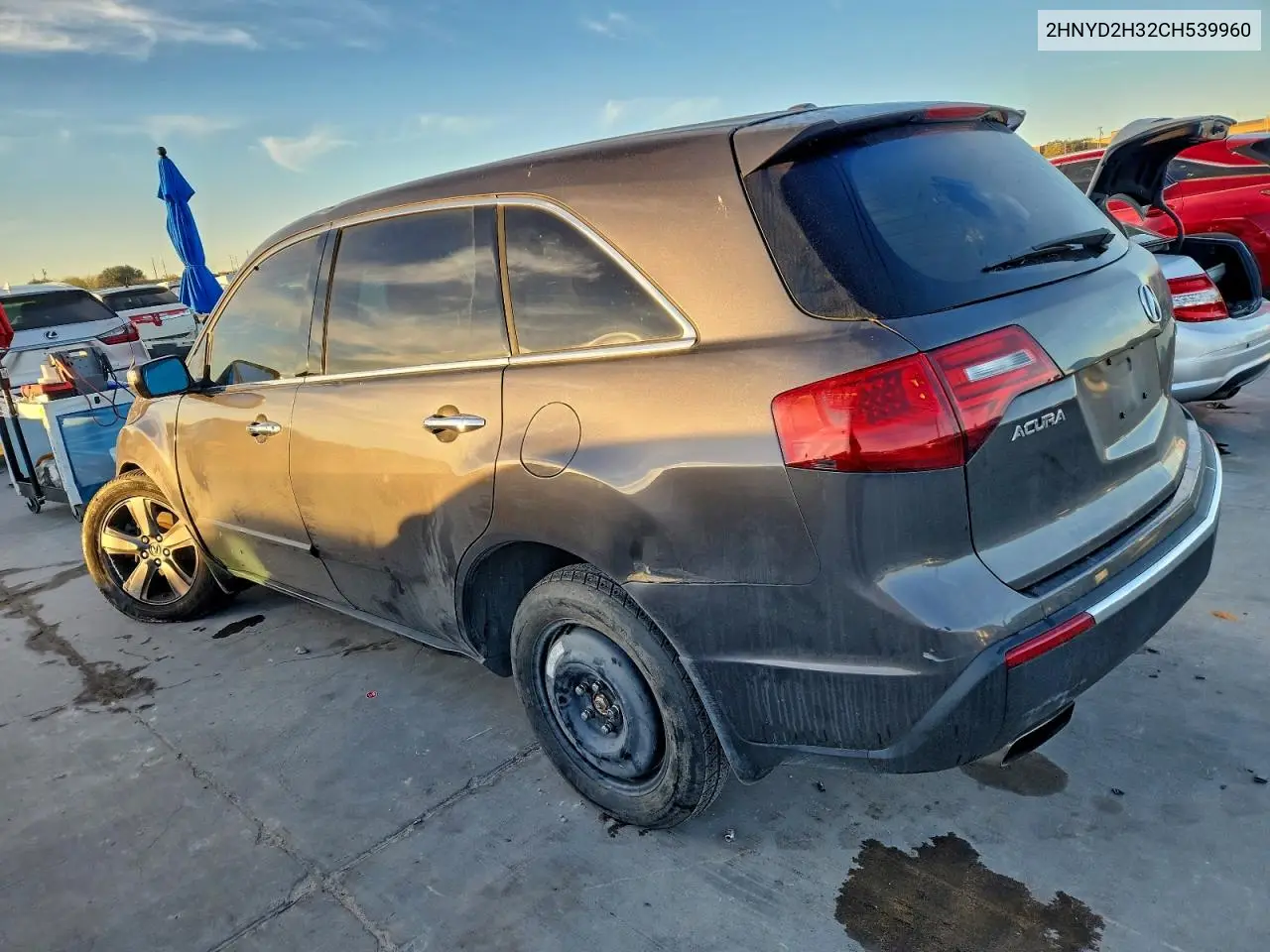 2HNYD2H32CH539960 2012 Acura Mdx Technology