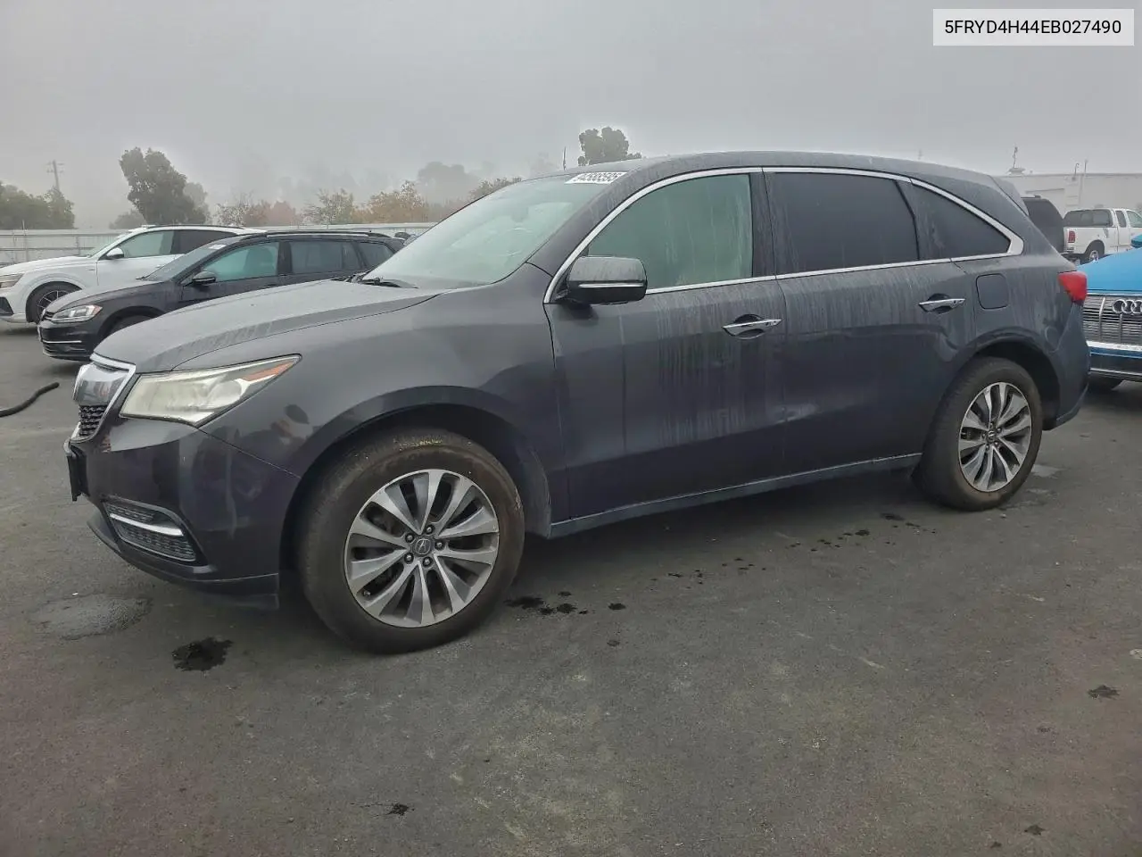 5FRYD4H44EB027490 2014 Acura Mdx Technology