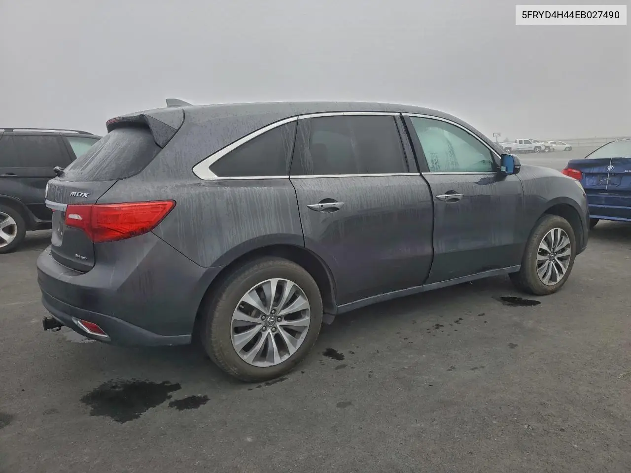 5FRYD4H44EB027490 2014 Acura Mdx Technology