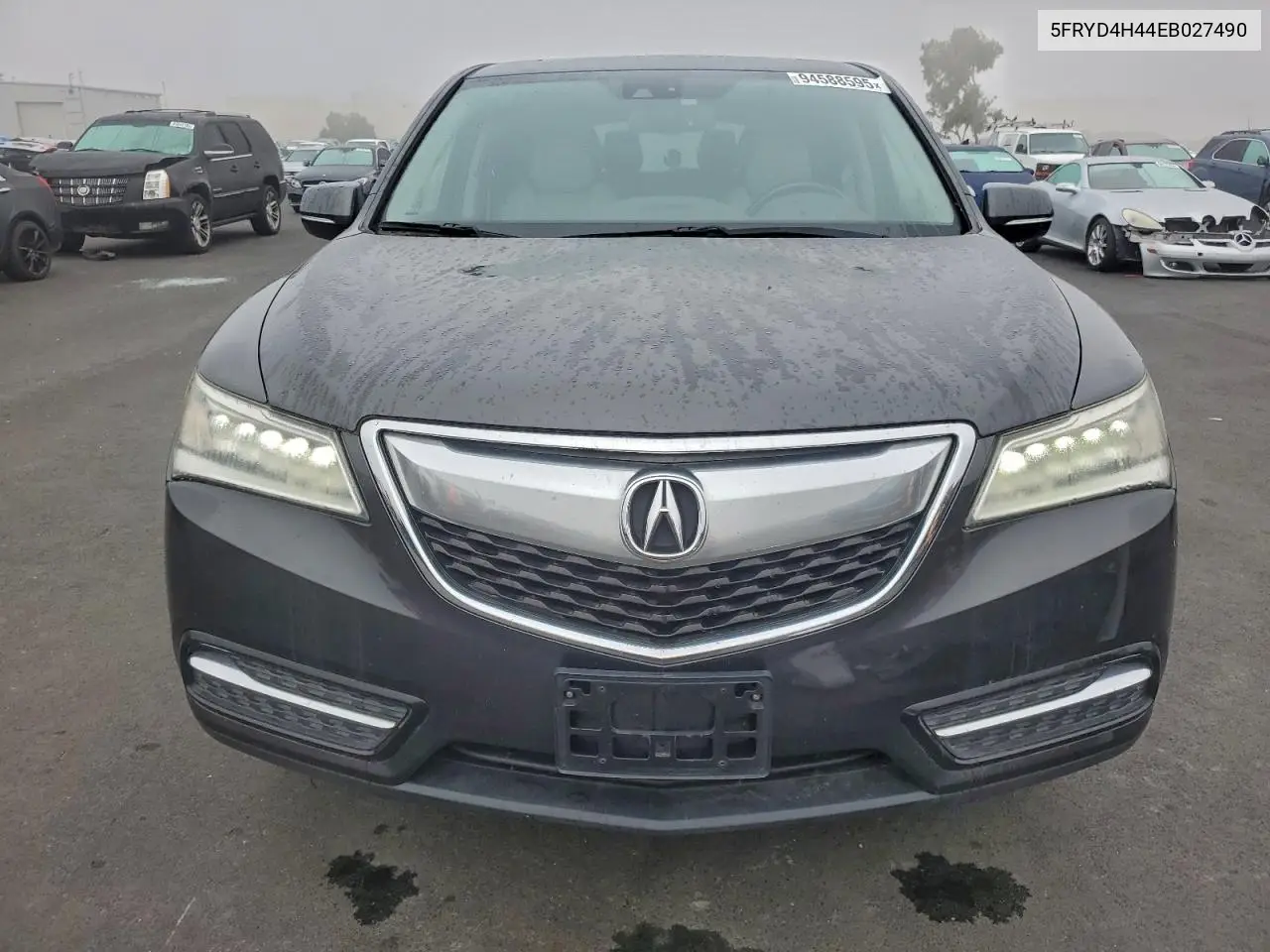 5FRYD4H44EB027490 2014 Acura Mdx Technology