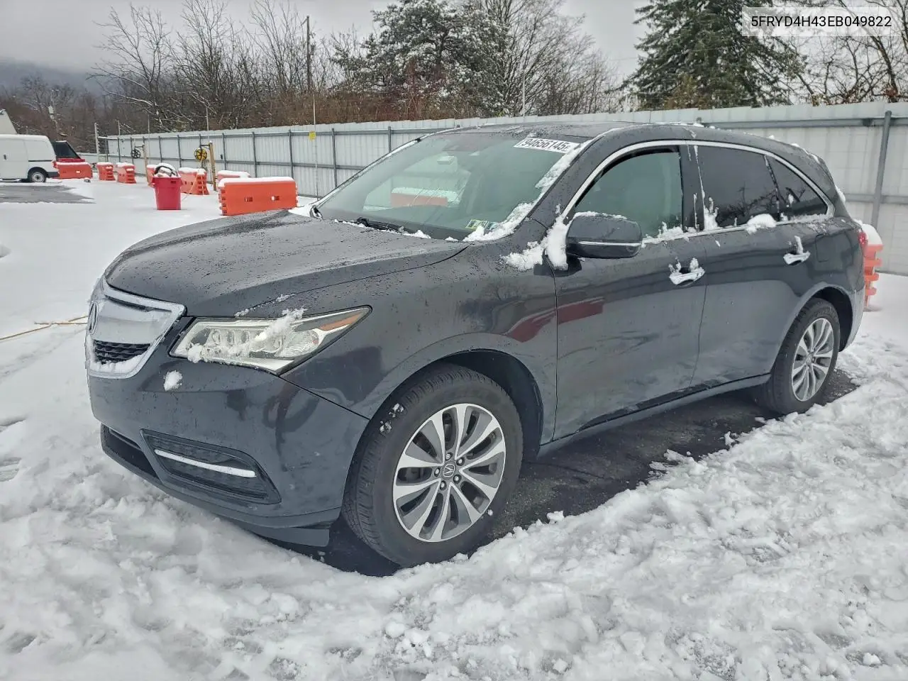 5FRYD4H43EB049822 2014 Acura Mdx Technology
