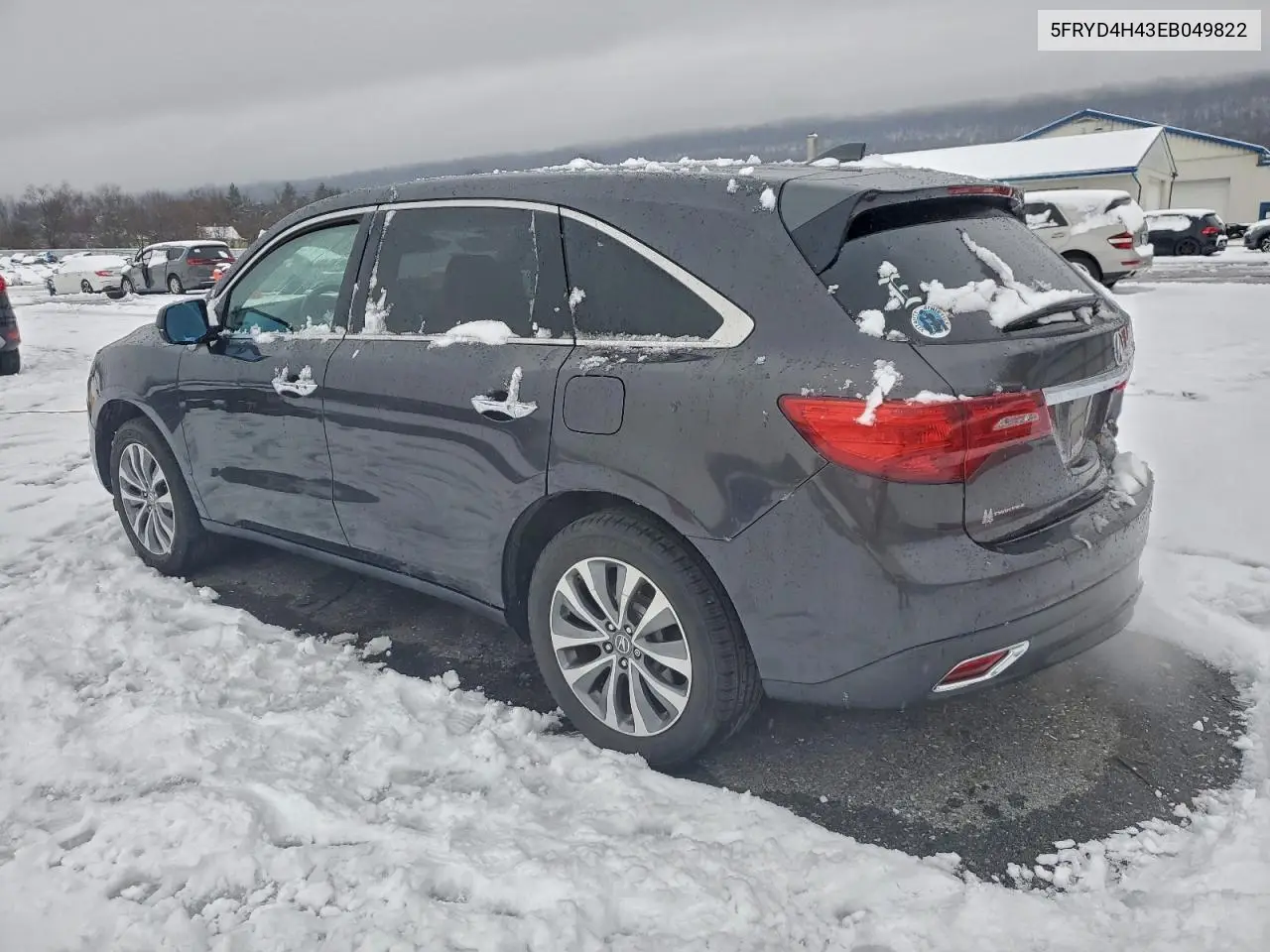 5FRYD4H43EB049822 2014 Acura Mdx Technology