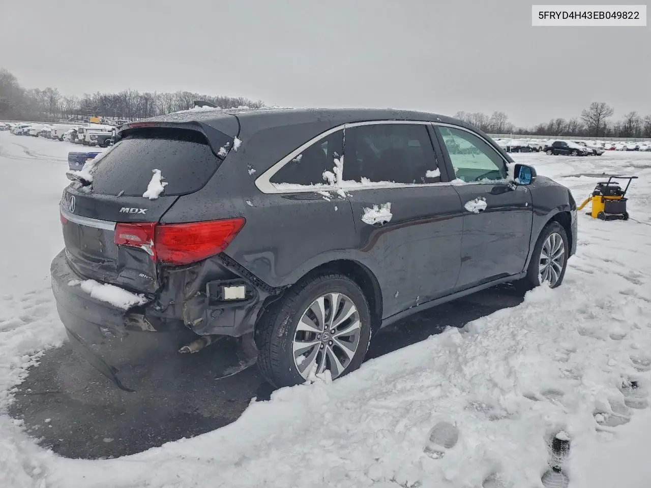 5FRYD4H43EB049822 2014 Acura Mdx Technology