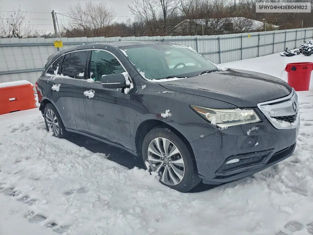 5FRYD4H43EB049822 2014 Acura Mdx Technology