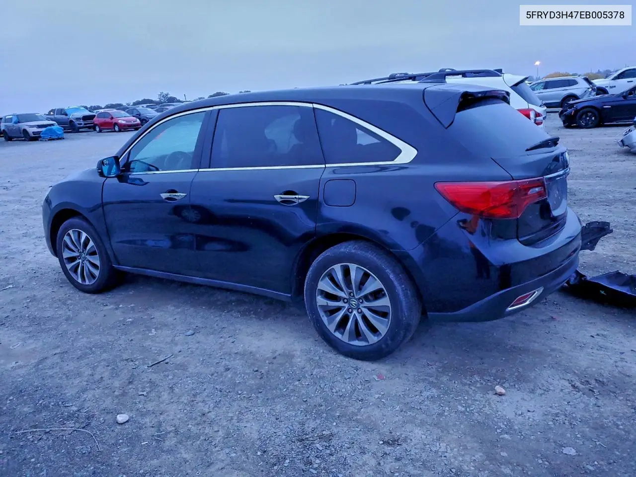 5FRYD3H47EB005378 2014 Acura Mdx Technology