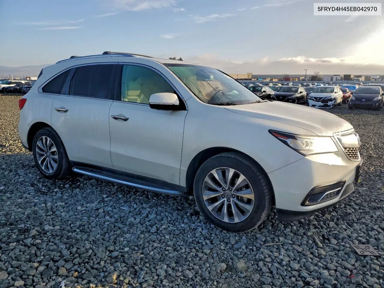 5FRYD4H45EB042970 2014 Acura Mdx Technology