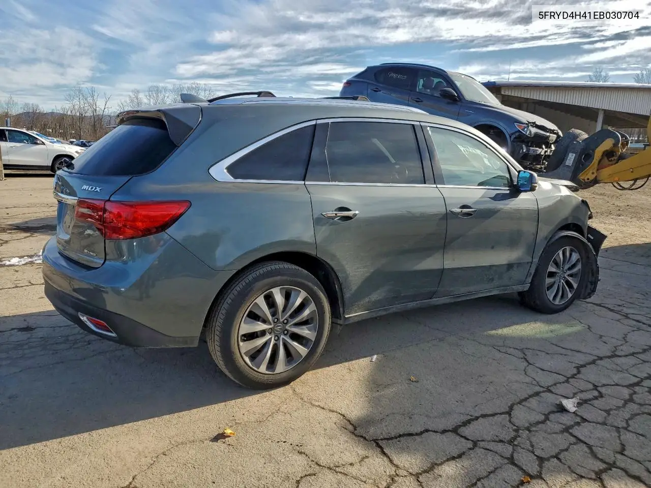 5FRYD4H41EB030704 2014 Acura Mdx Technology