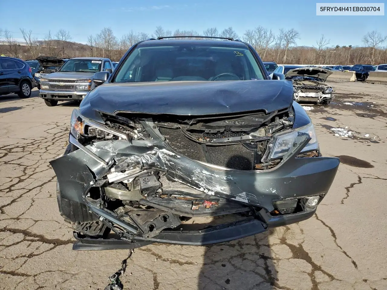 5FRYD4H41EB030704 2014 Acura Mdx Technology