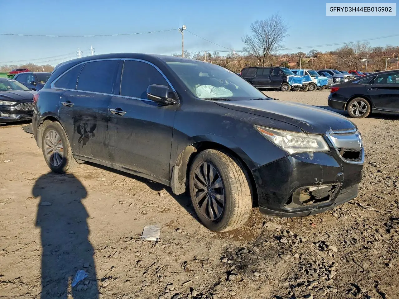 5FRYD3H44EB015902 2014 Acura Mdx Technology