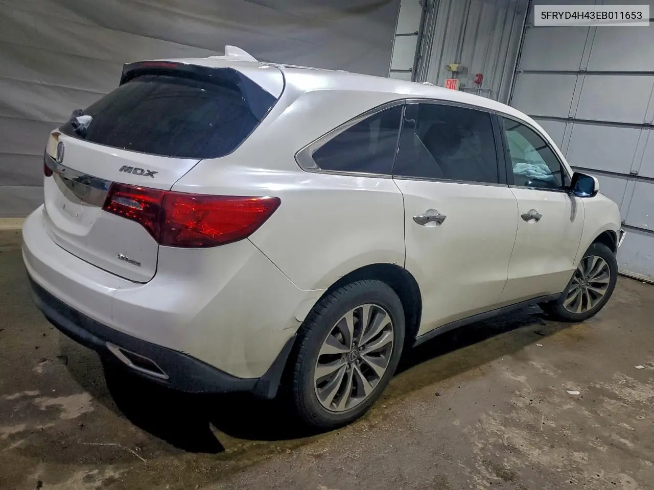 5FRYD4H43EB011653 2014 Acura Mdx Technology