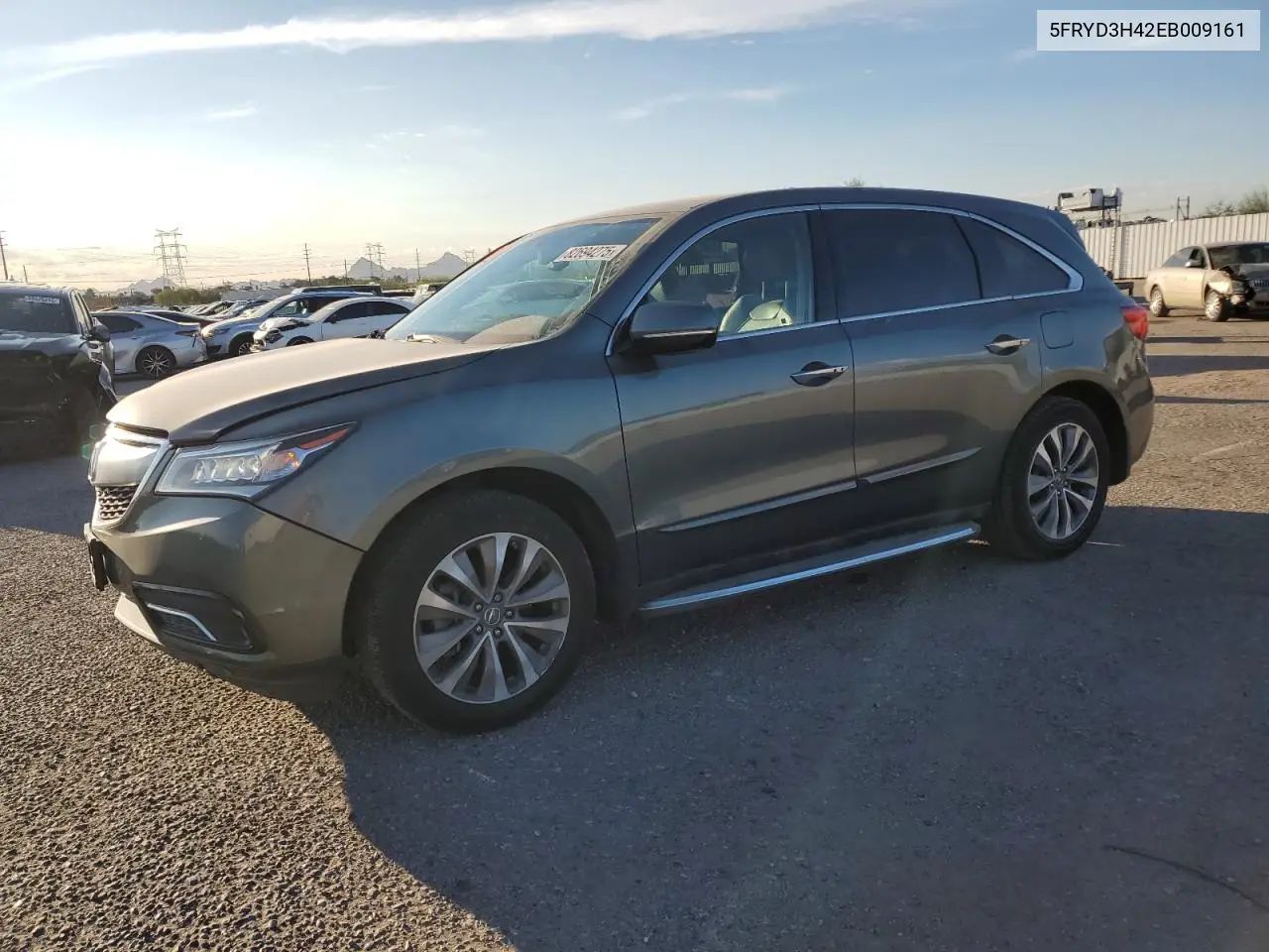 5FRYD3H42EB009161 2014 Acura Mdx Technology