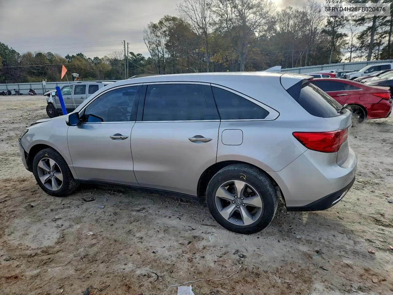 5FRYD4H28FB020476 2015 Acura Mdx
