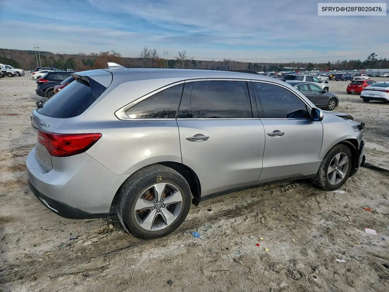5FRYD4H28FB020476 2015 Acura Mdx