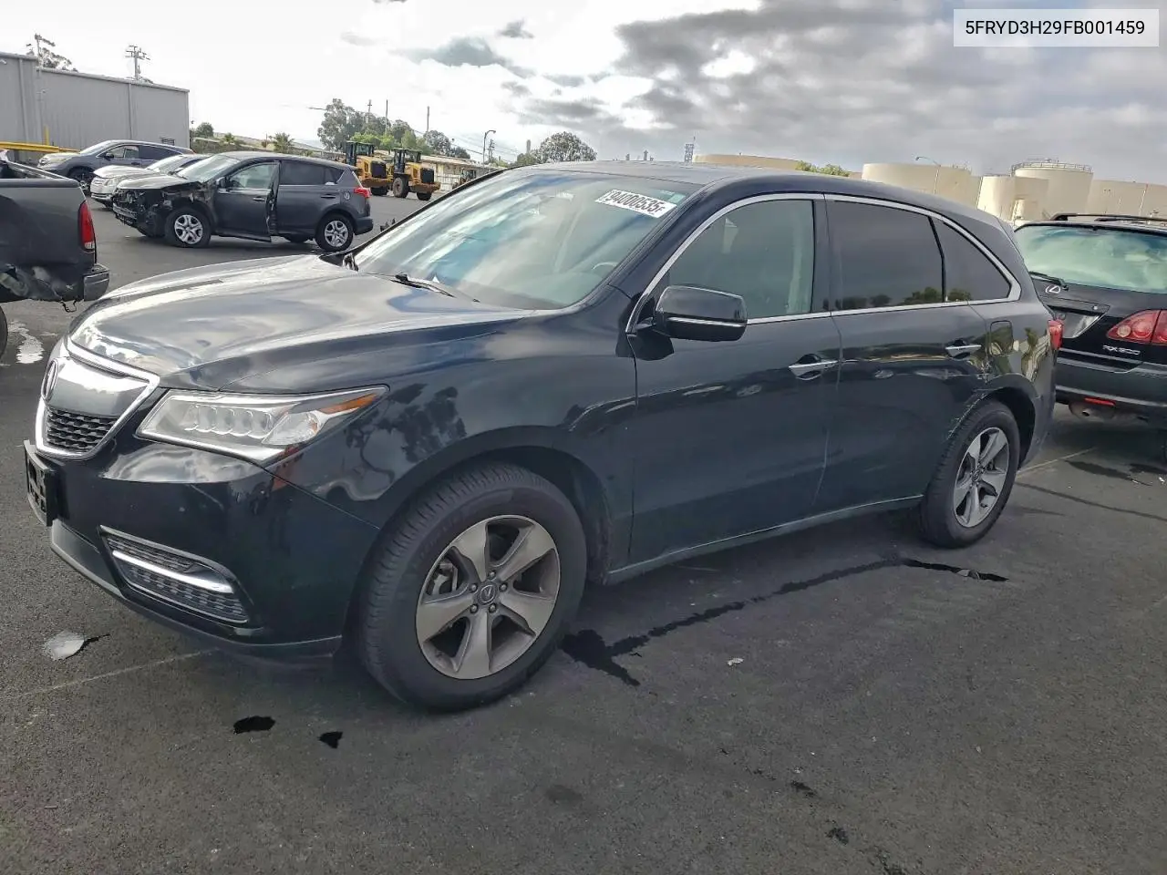 5FRYD3H29FB001459 2015 Acura Mdx