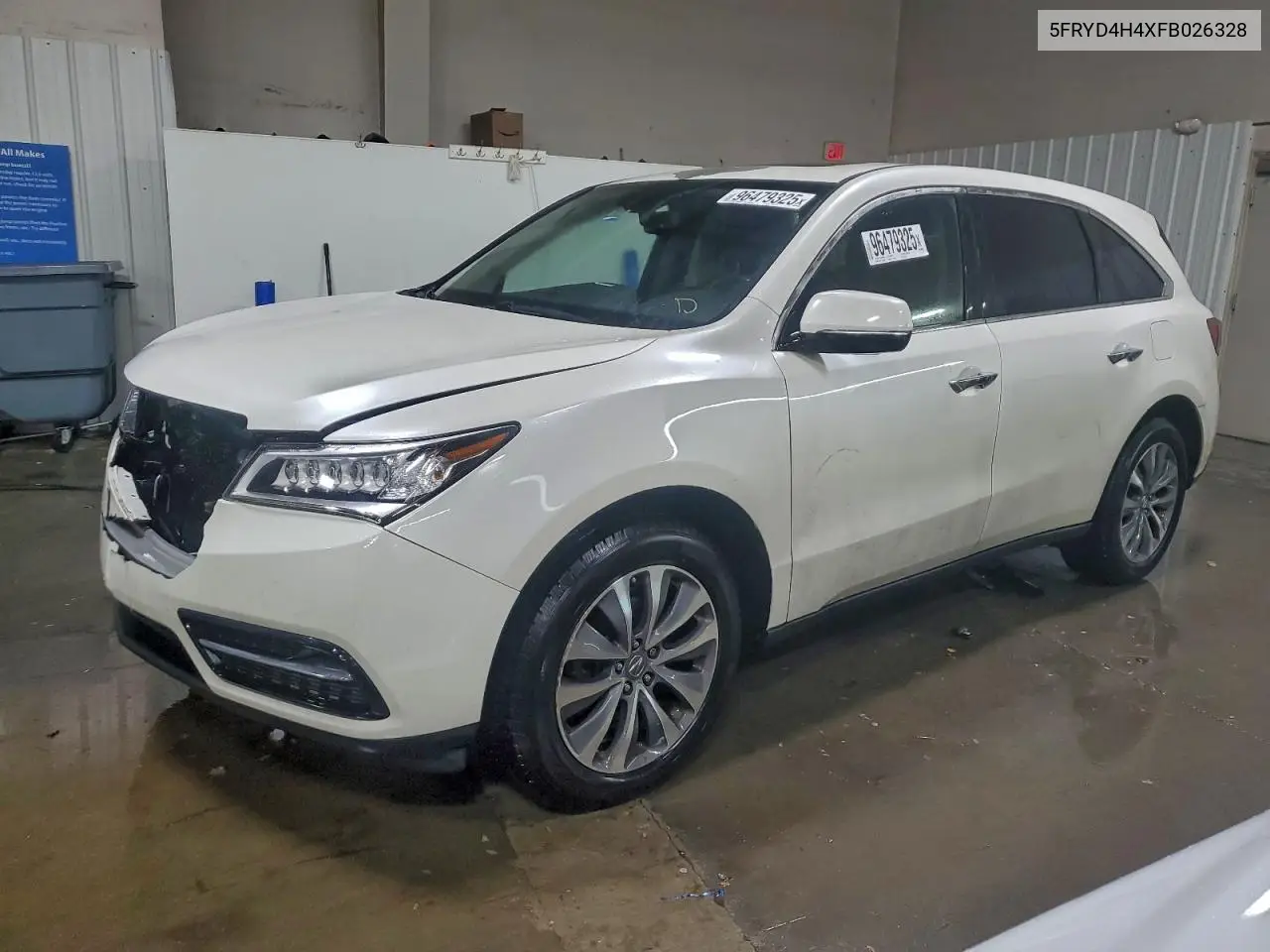 5FRYD4H4XFB026328 2015 Acura Mdx Technology