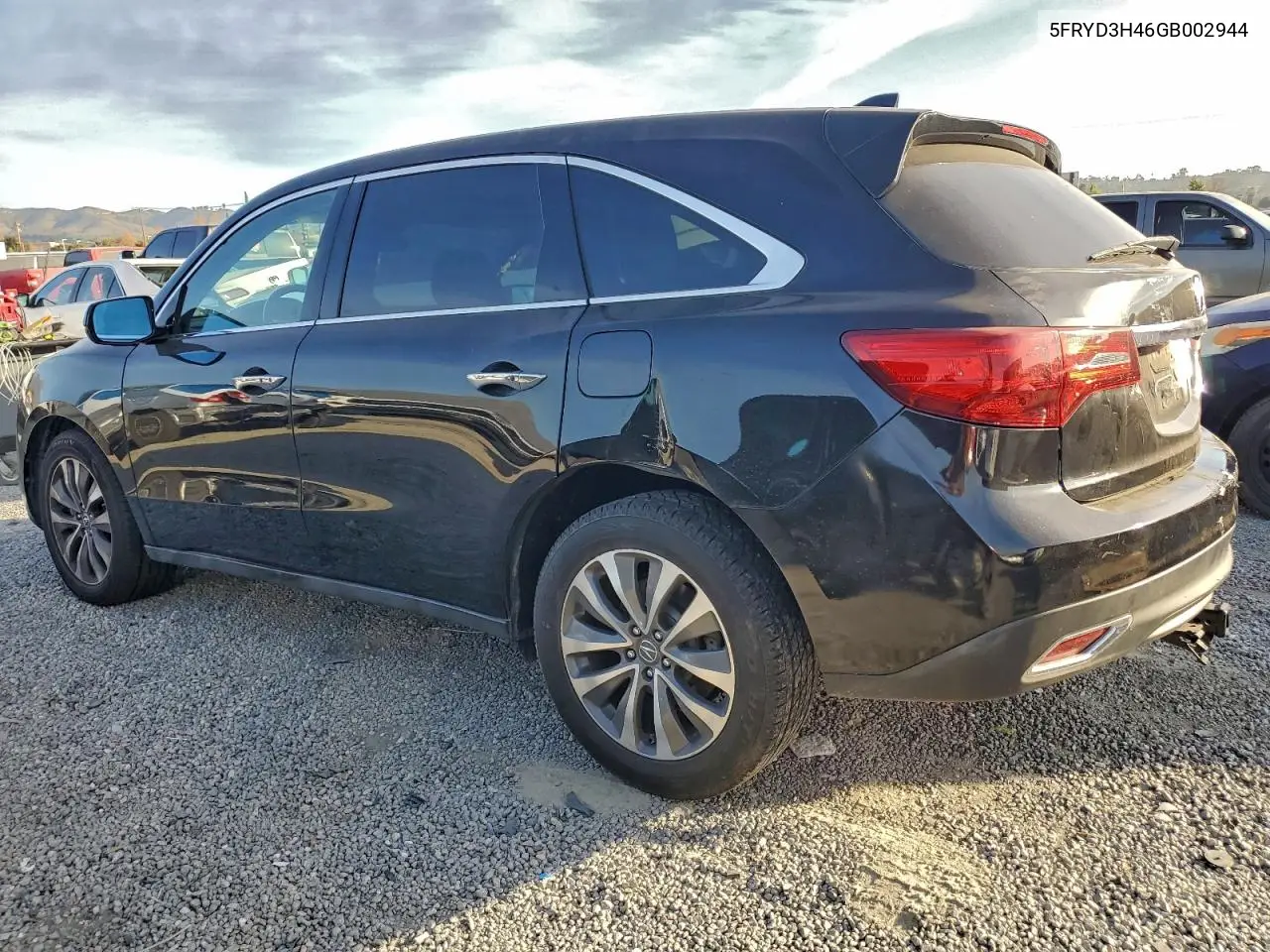 5FRYD3H46GB002944 2016 Acura Mdx Technology