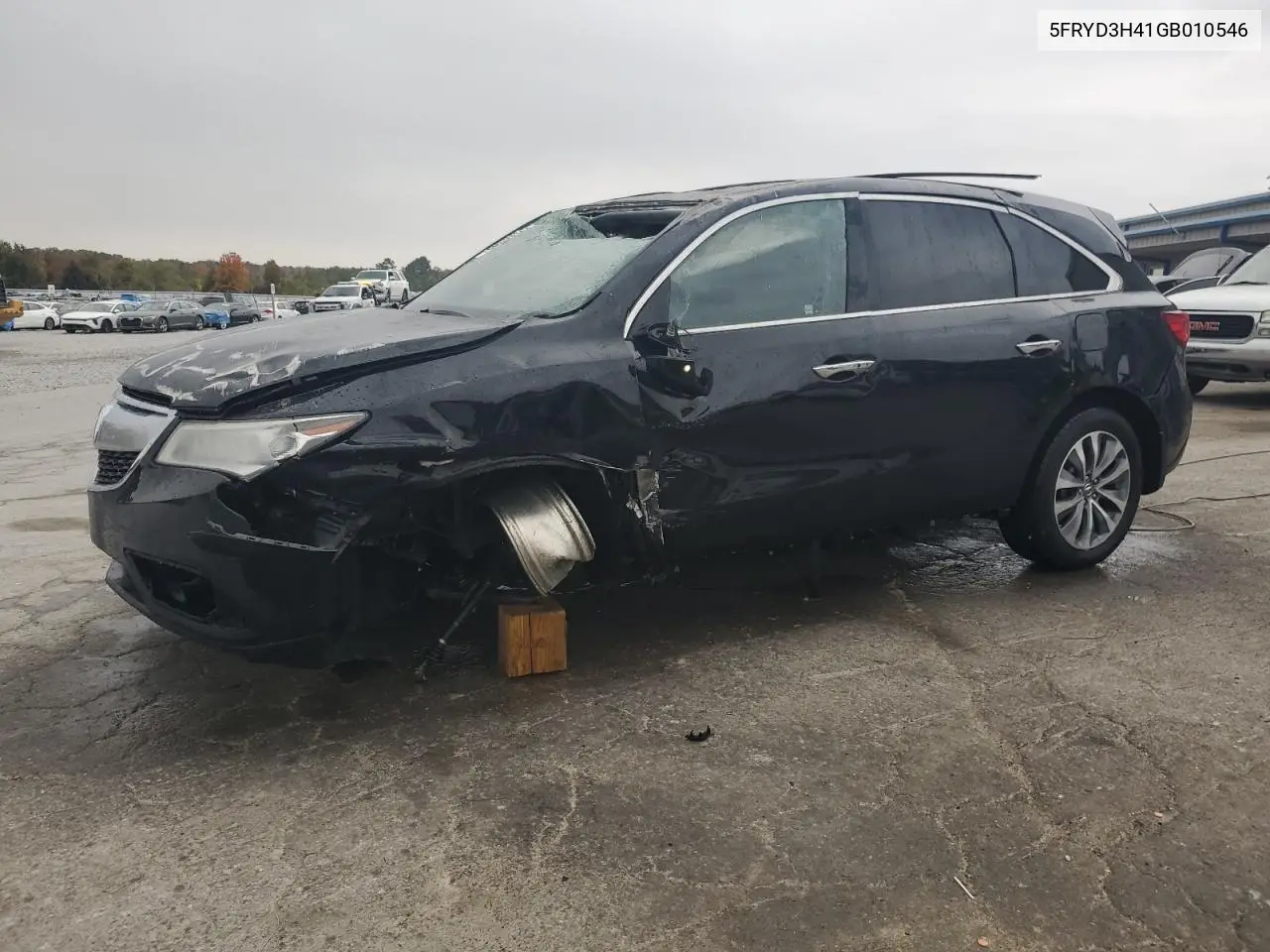5FRYD3H41GB010546 2016 Acura Mdx Technology