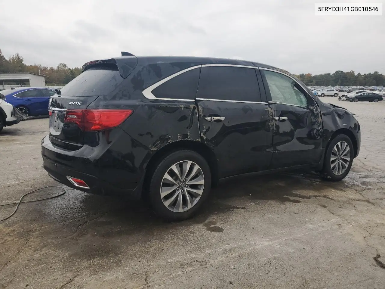 5FRYD3H41GB010546 2016 Acura Mdx Technology