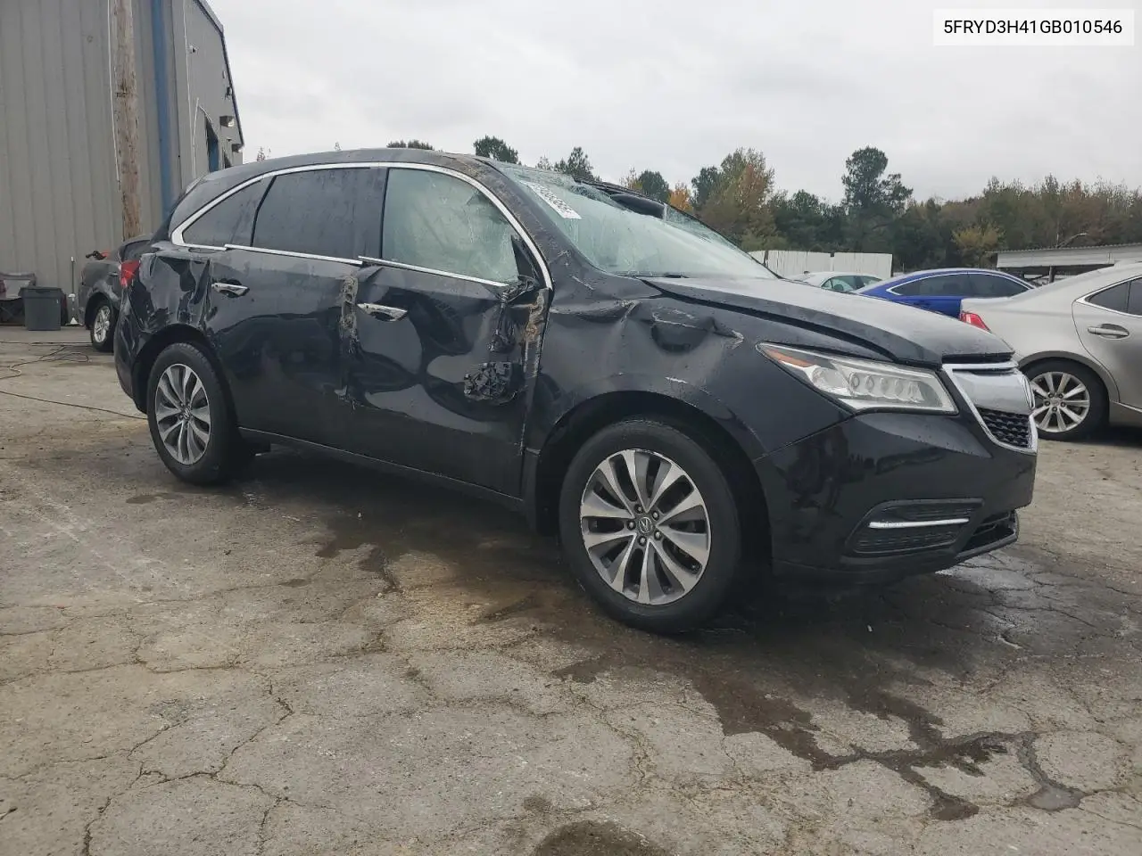 5FRYD3H41GB010546 2016 Acura Mdx Technology