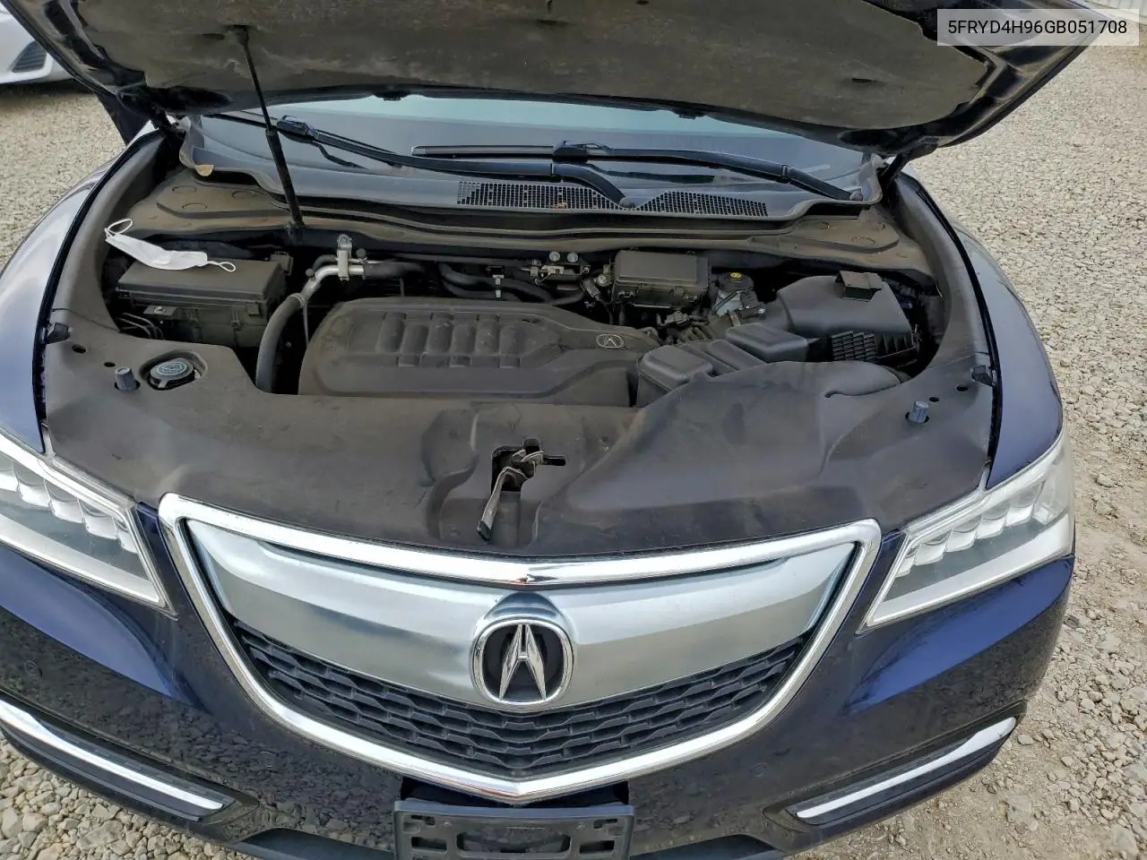 5FRYD4H96GB051708 2016 Acura Mdx Advance