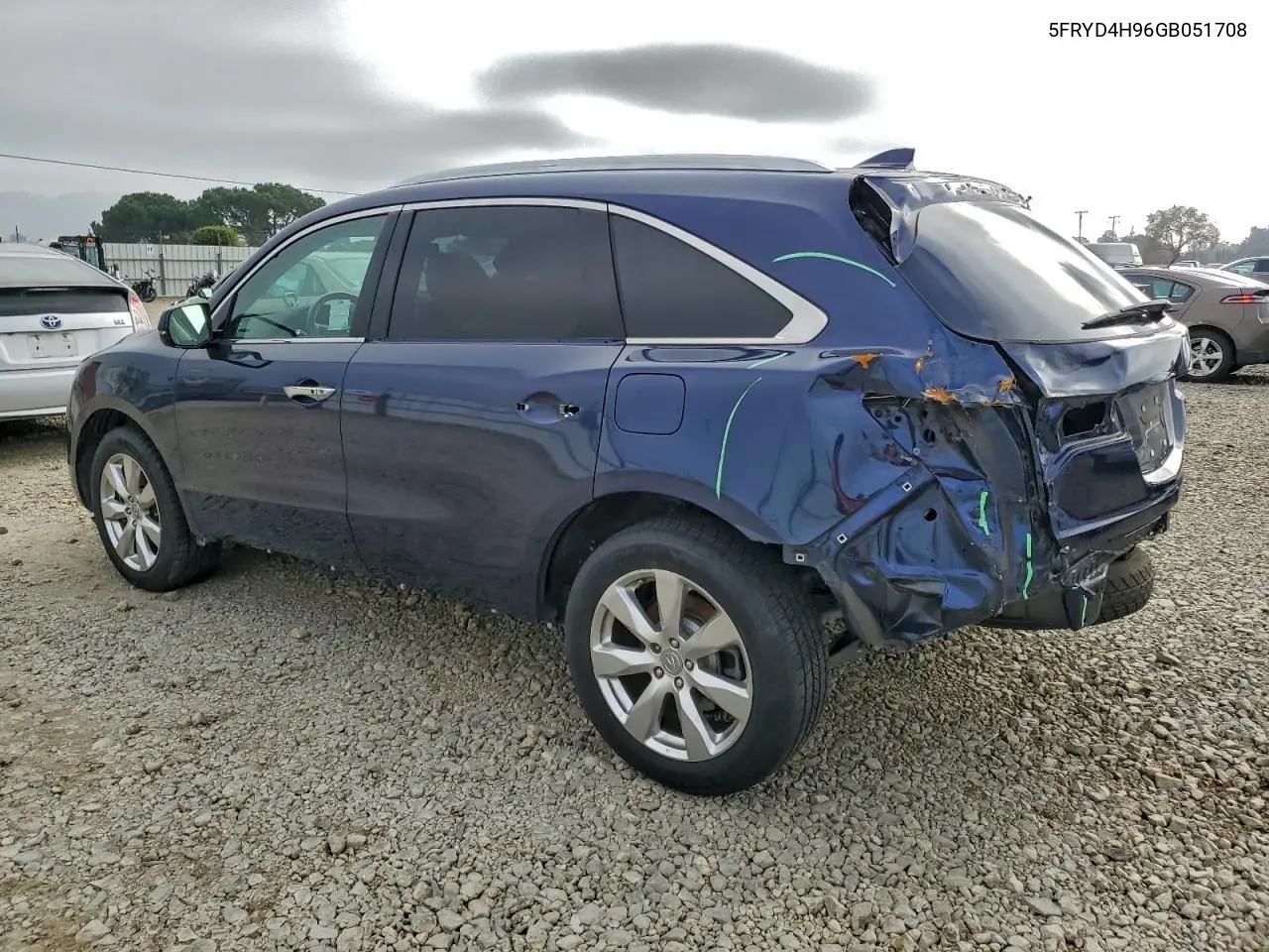 5FRYD4H96GB051708 2016 Acura Mdx Advance