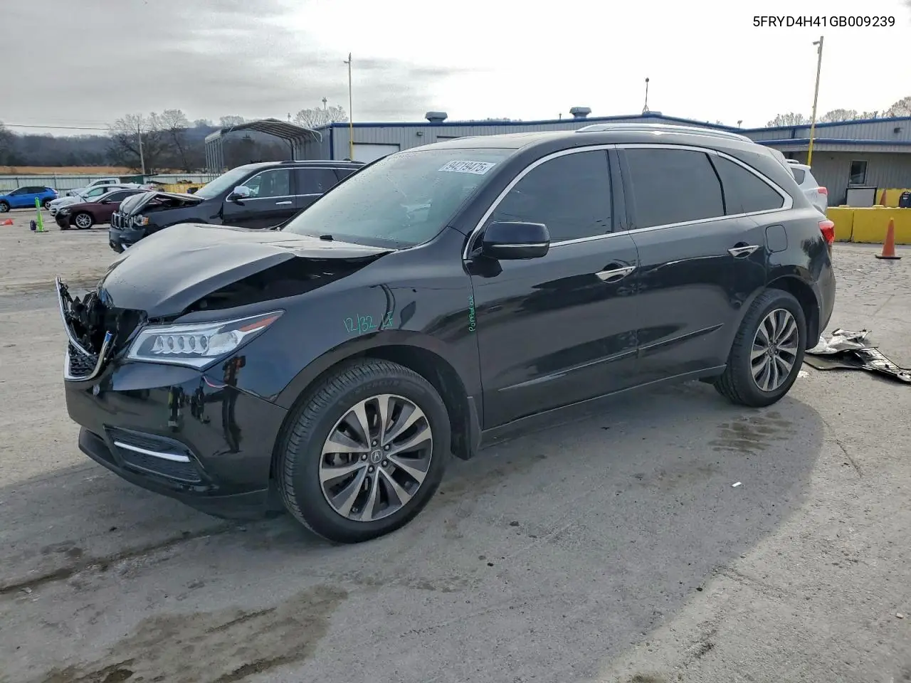 5FRYD4H41GB009239 2016 Acura Mdx Technology