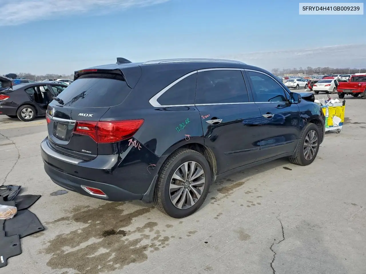 5FRYD4H41GB009239 2016 Acura Mdx Technology
