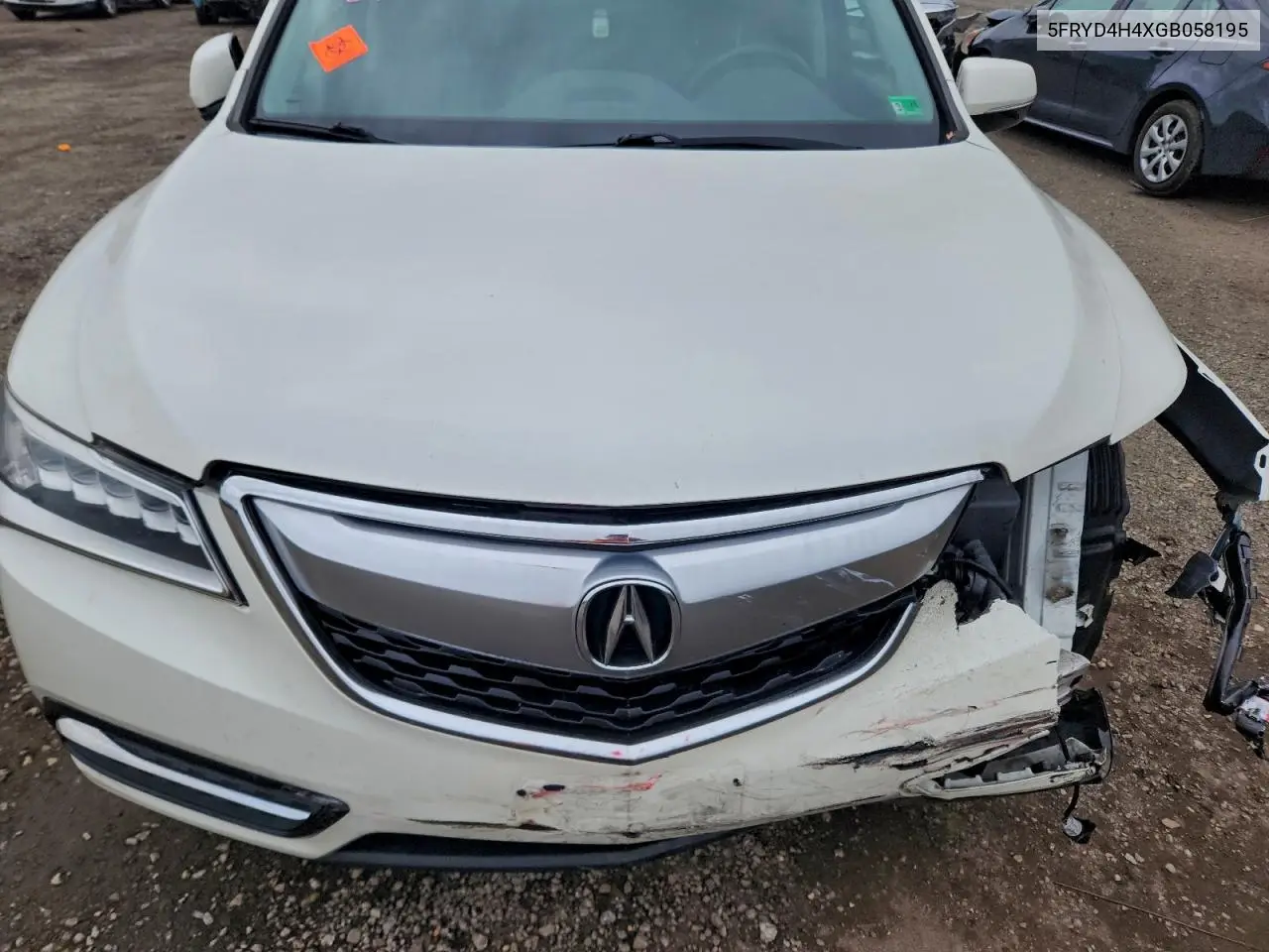 5FRYD4H4XGB058195 2016 Acura Mdx Technology