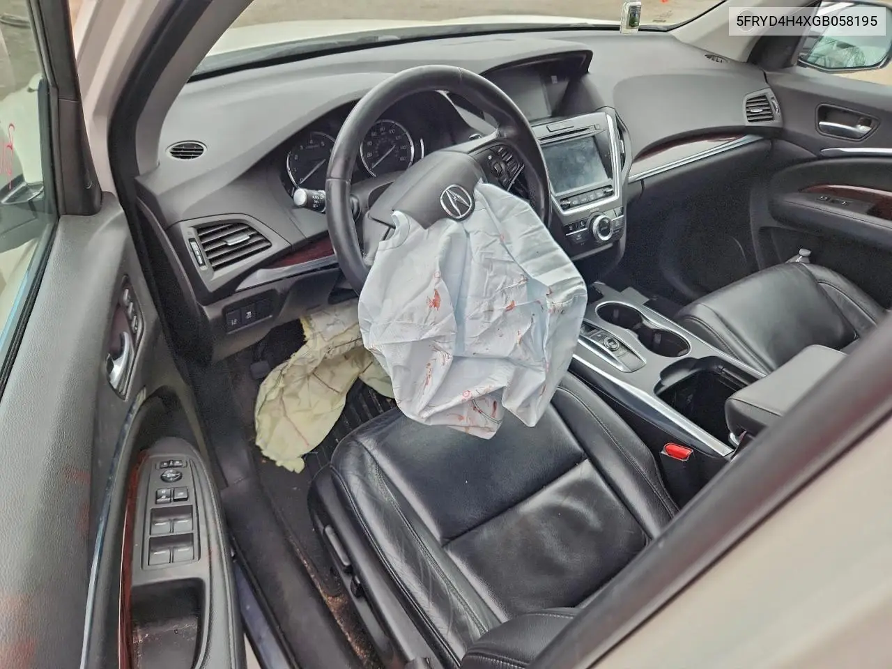 5FRYD4H4XGB058195 2016 Acura Mdx Technology