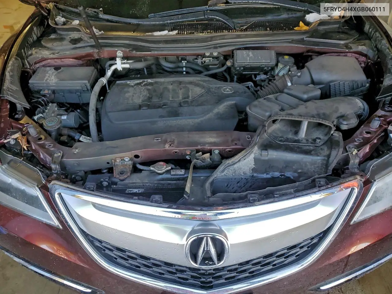 5FRYD4H4XGB060111 2016 Acura Mdx Technology