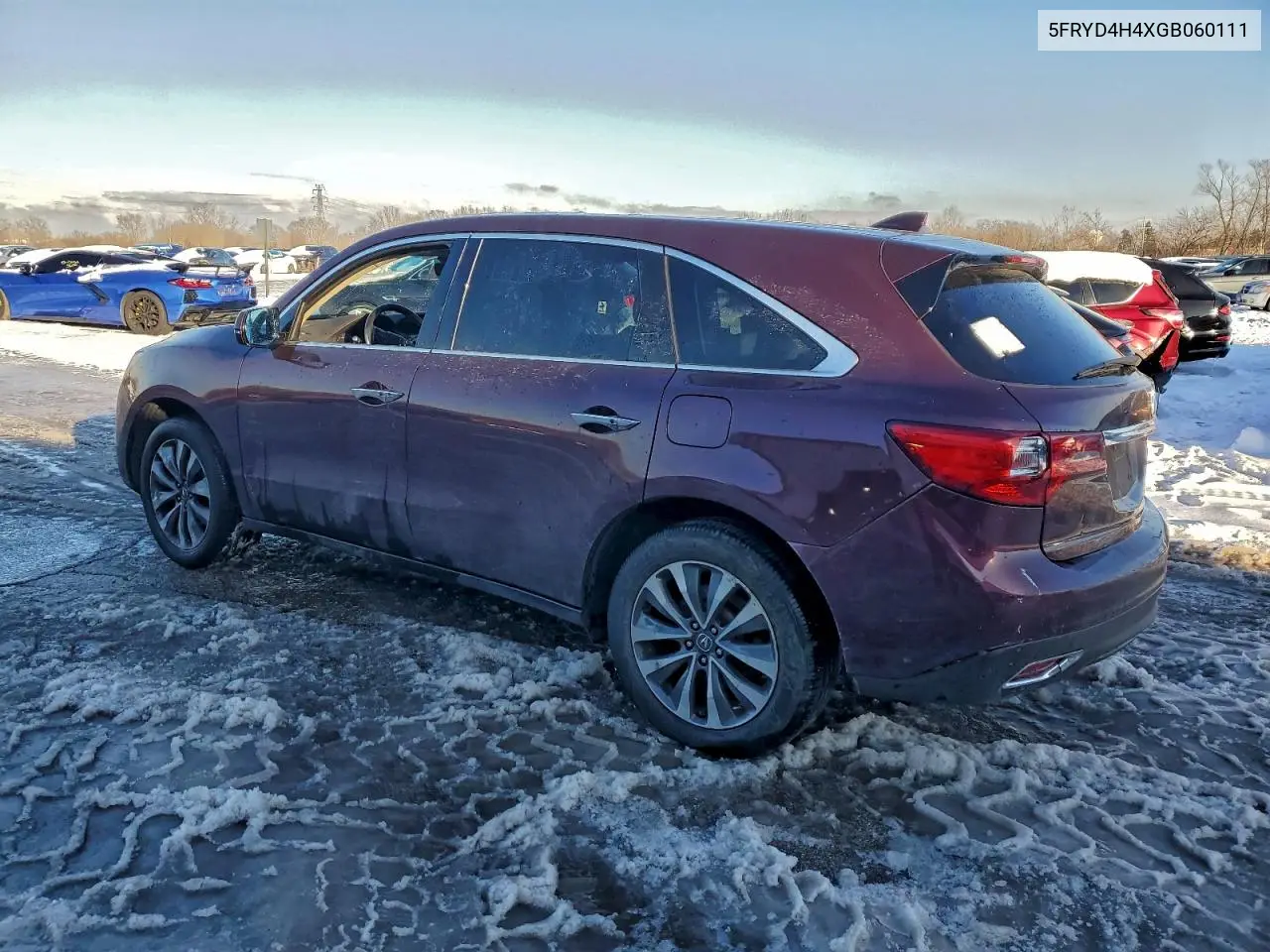 5FRYD4H4XGB060111 2016 Acura Mdx Technology