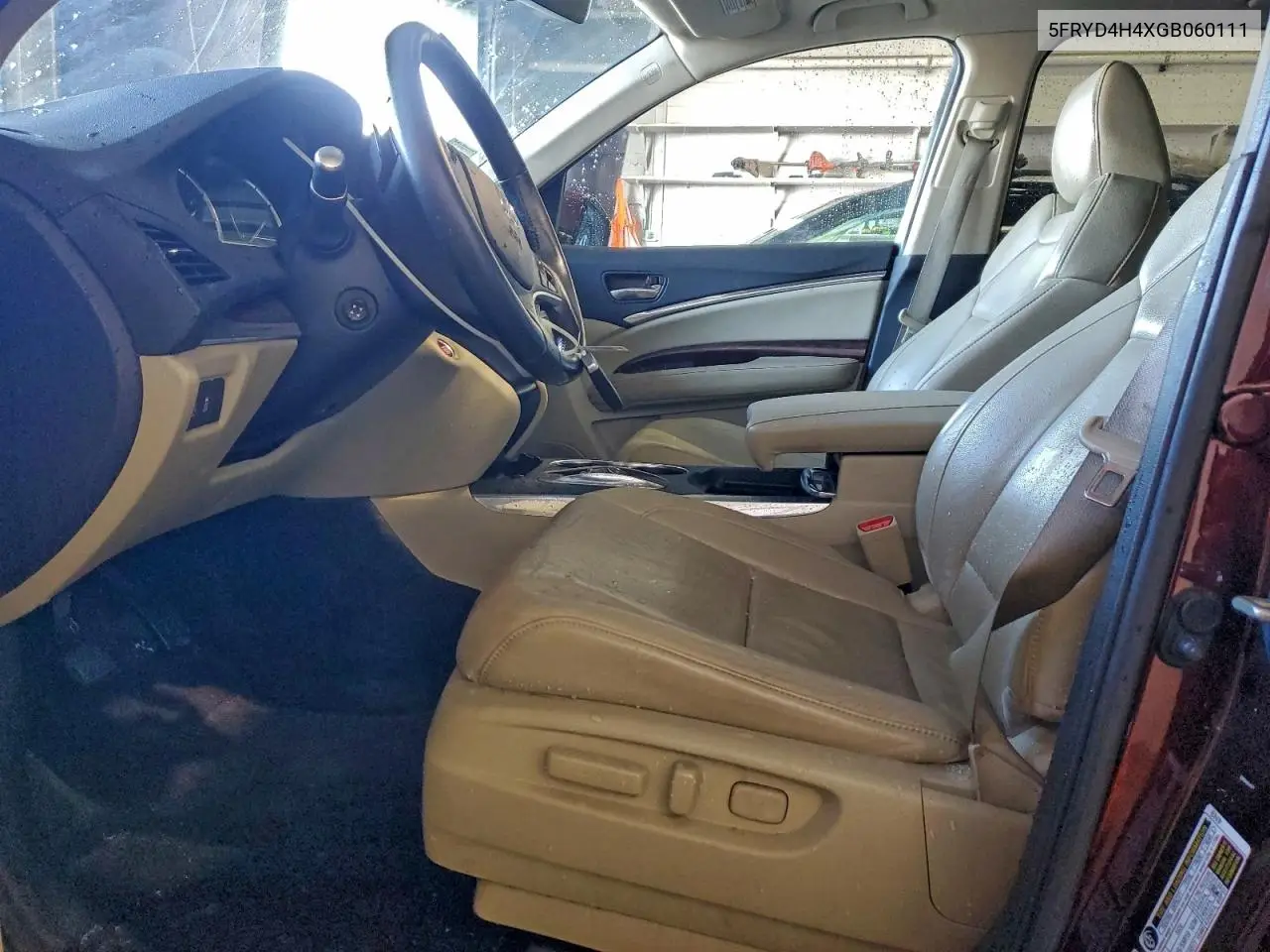 5FRYD4H4XGB060111 2016 Acura Mdx Technology