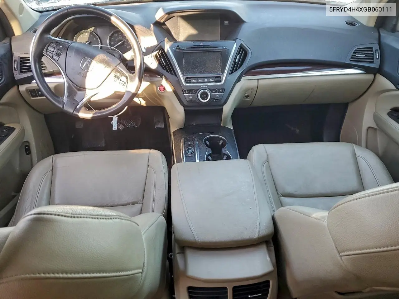 5FRYD4H4XGB060111 2016 Acura Mdx Technology