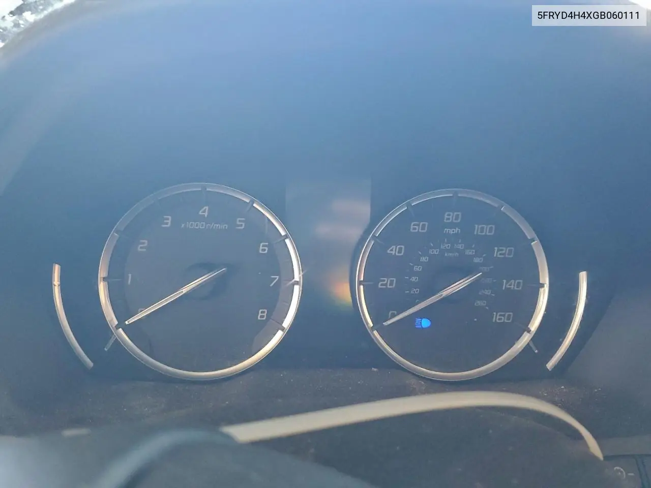 5FRYD4H4XGB060111 2016 Acura Mdx Technology