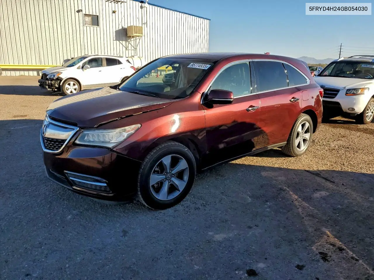 5FRYD4H24GB054030 2016 Acura Mdx