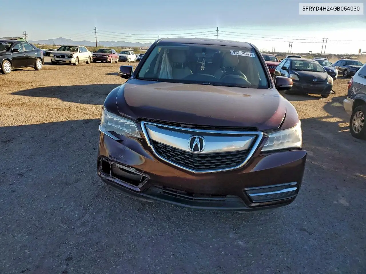 5FRYD4H24GB054030 2016 Acura Mdx