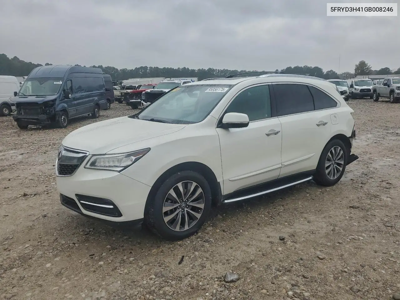 5FRYD3H41GB008246 2016 Acura Mdx Technology