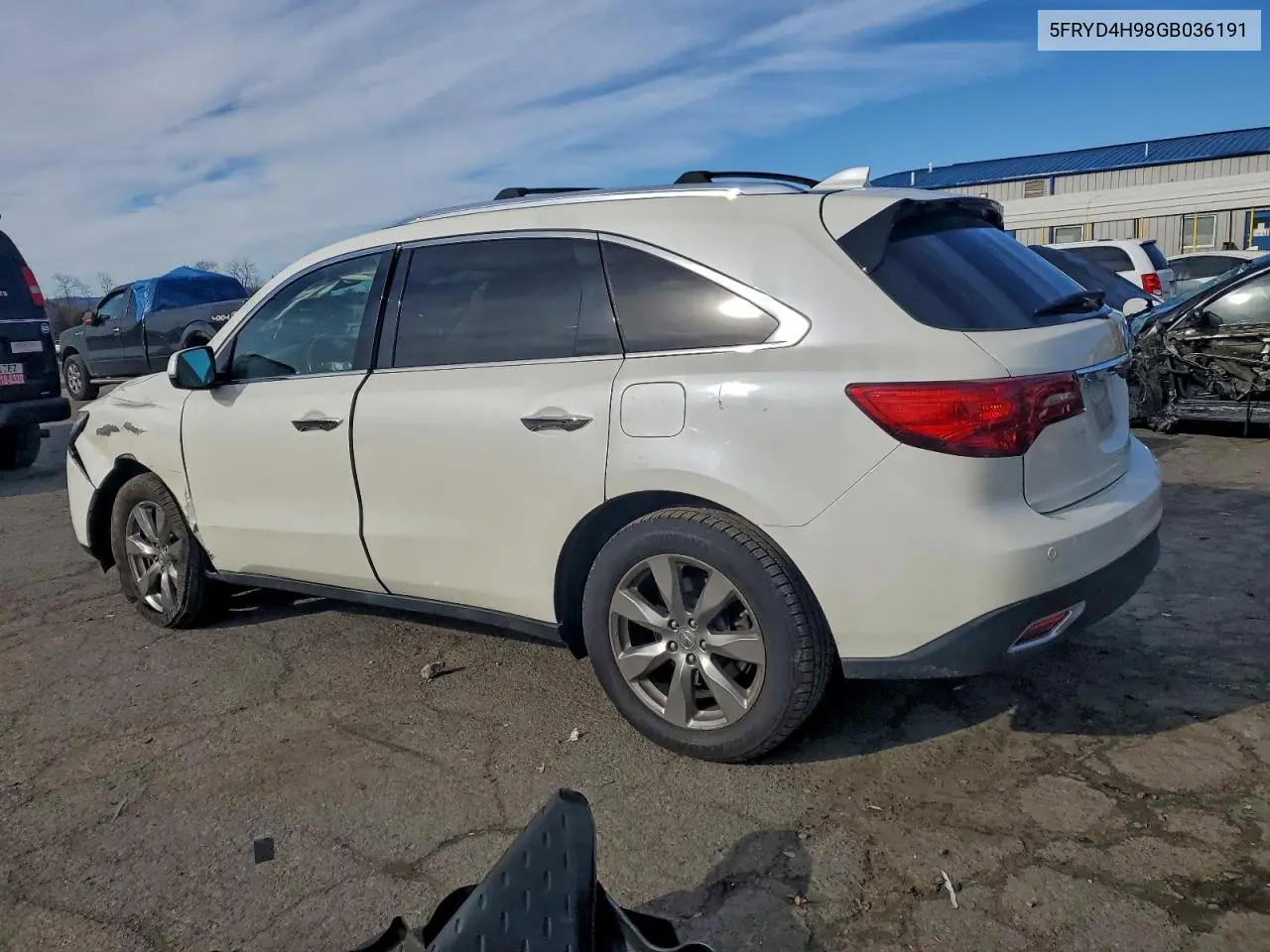 5FRYD4H98GB036191 2016 Acura Mdx Advance