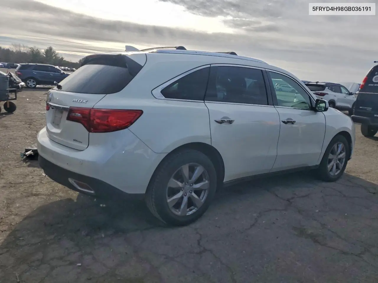 5FRYD4H98GB036191 2016 Acura Mdx Advance