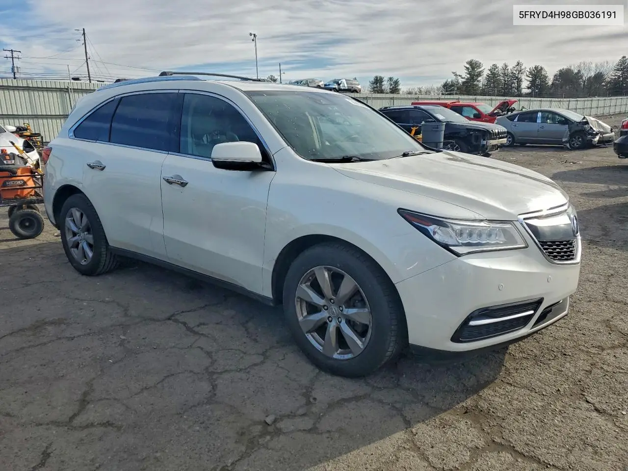 5FRYD4H98GB036191 2016 Acura Mdx Advance