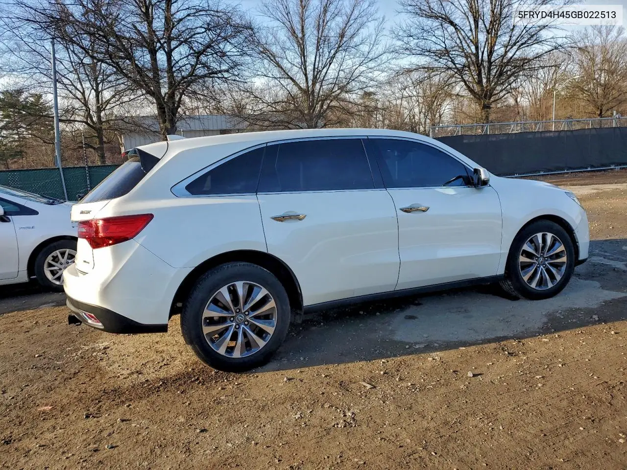 5FRYD4H45GB022513 2016 Acura Mdx Technology