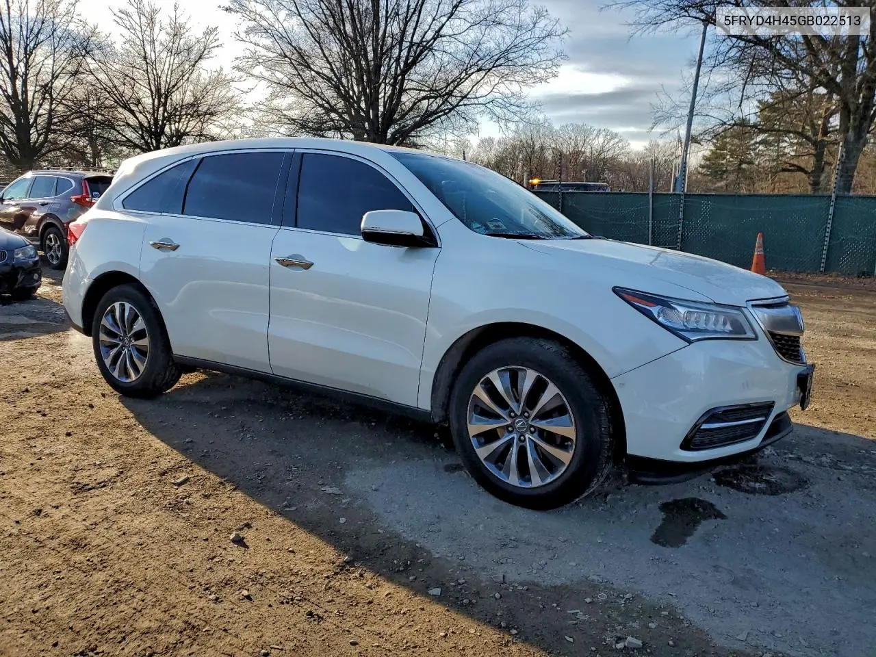5FRYD4H45GB022513 2016 Acura Mdx Technology