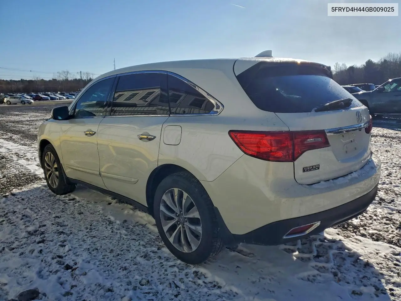 5FRYD4H44GB009025 2016 Acura Mdx Technology