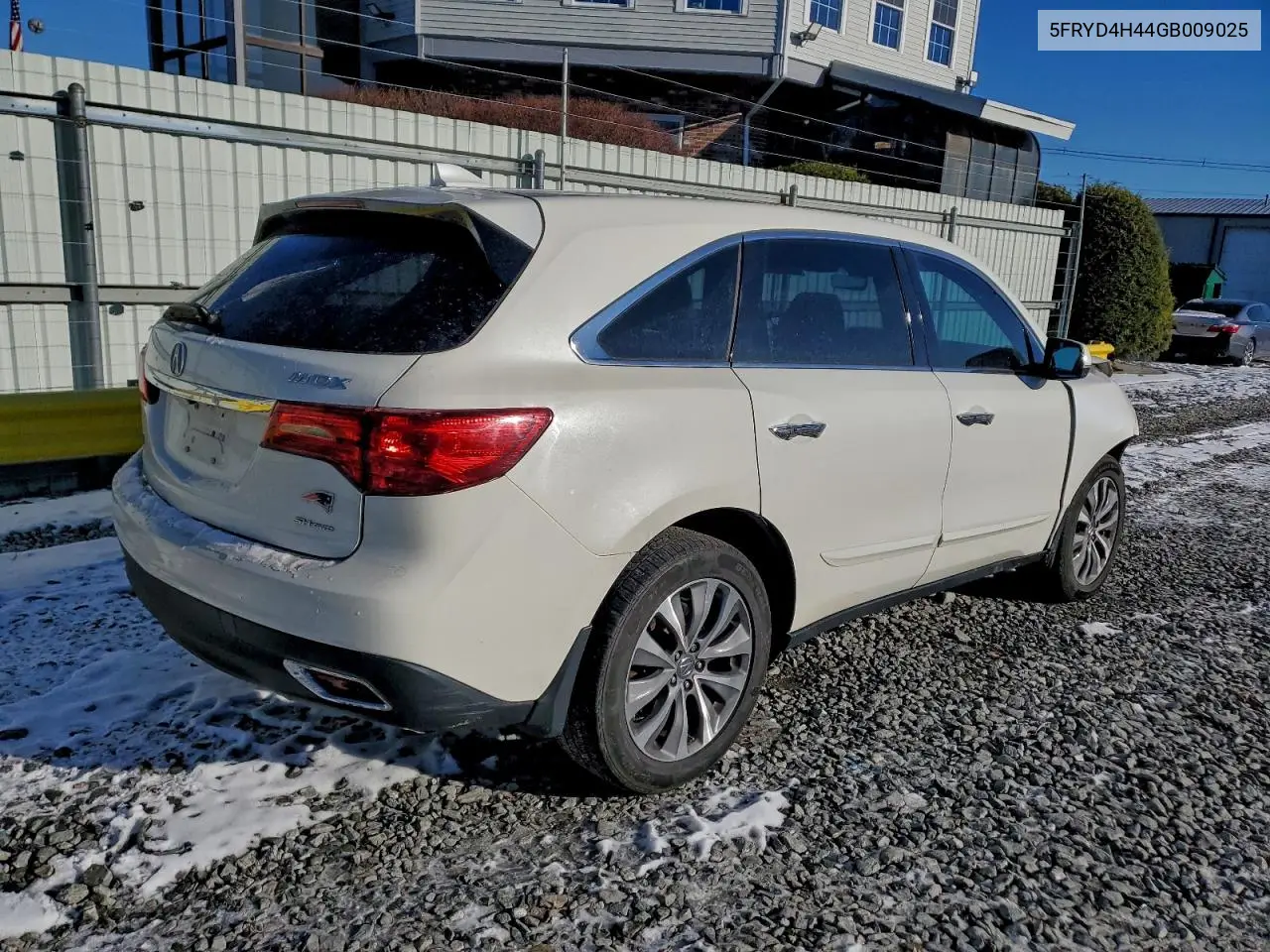 5FRYD4H44GB009025 2016 Acura Mdx Technology