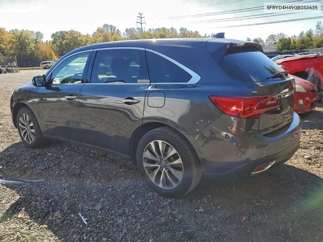5FRYD4H49GB053635 2016 Acura Mdx Technology