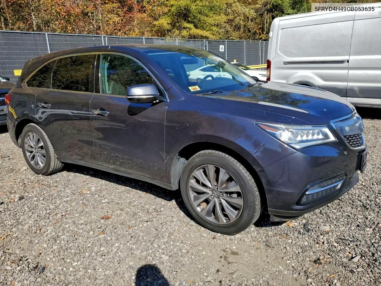 5FRYD4H49GB053635 2016 Acura Mdx Technology