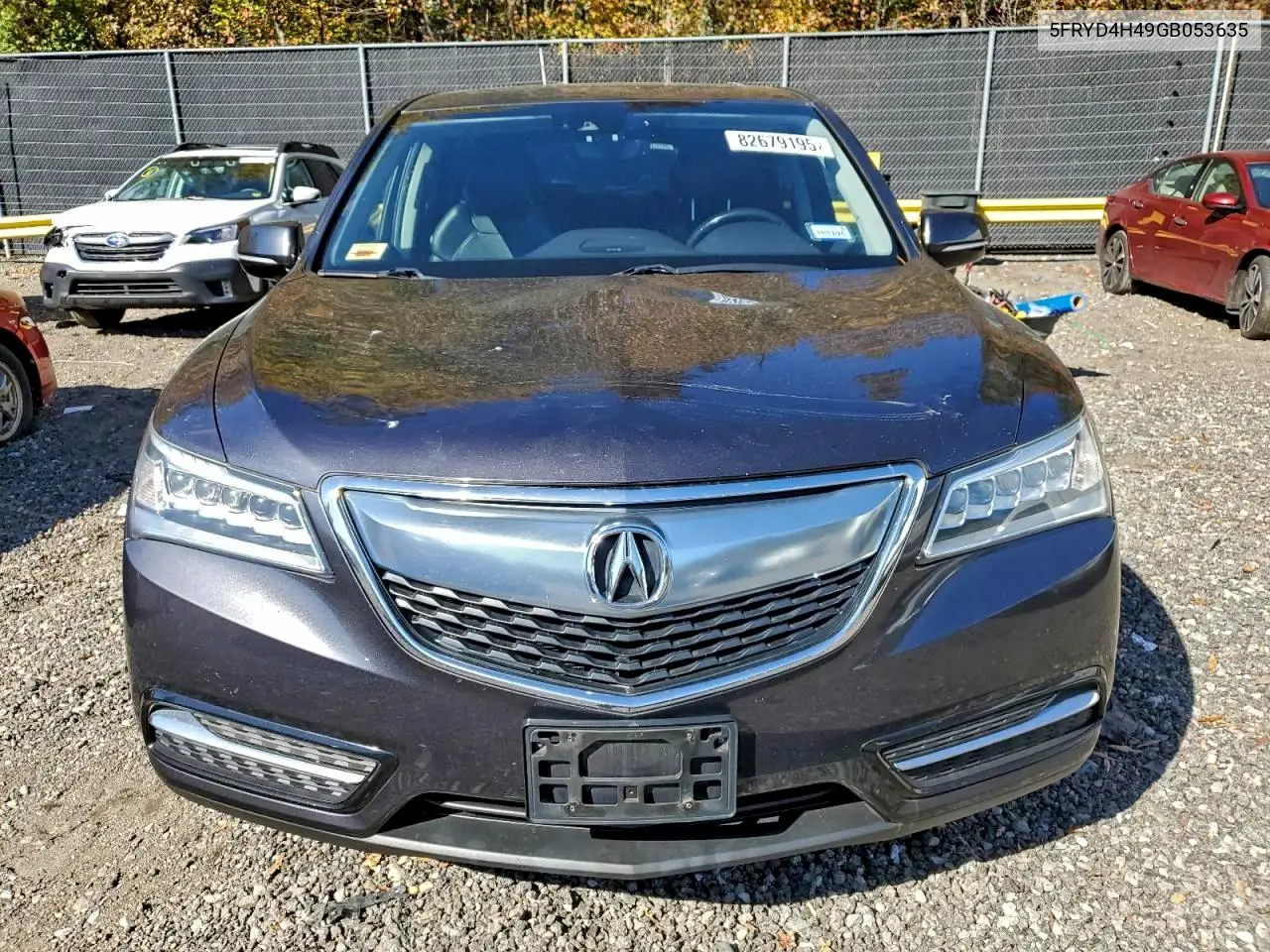 5FRYD4H49GB053635 2016 Acura Mdx Technology