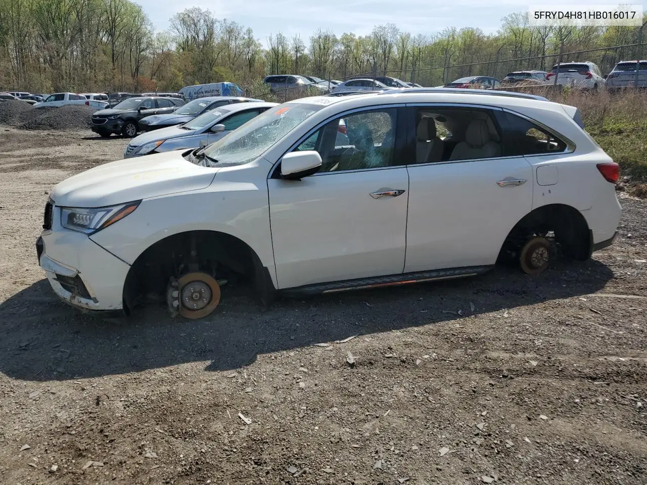 5FRYD4H81HB016017 2017 Acura Mdx Advance