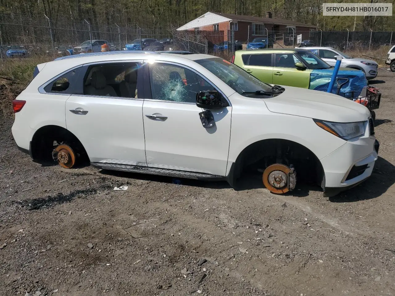 5FRYD4H81HB016017 2017 Acura Mdx Advance